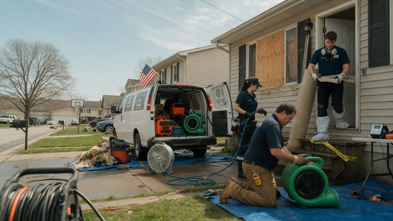 Water Damage Restoration in Pacific, MO near me